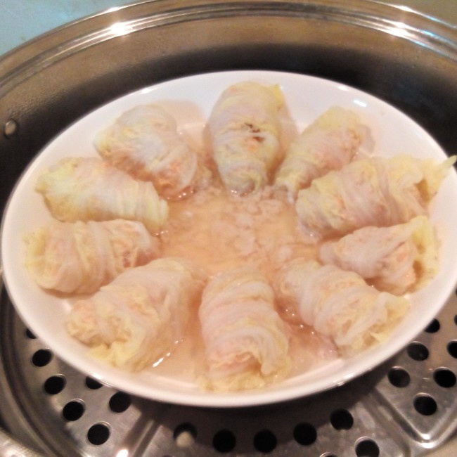 白菜肉卷