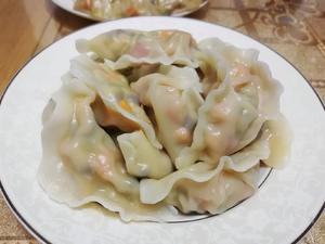 香菇火腿芹菜素饺子的做法 步骤8