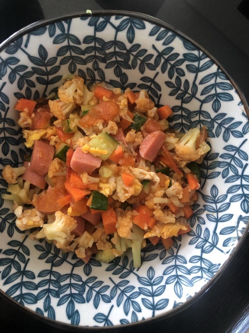 无米蛋炒饭-欧阳娜娜同款减脂餐