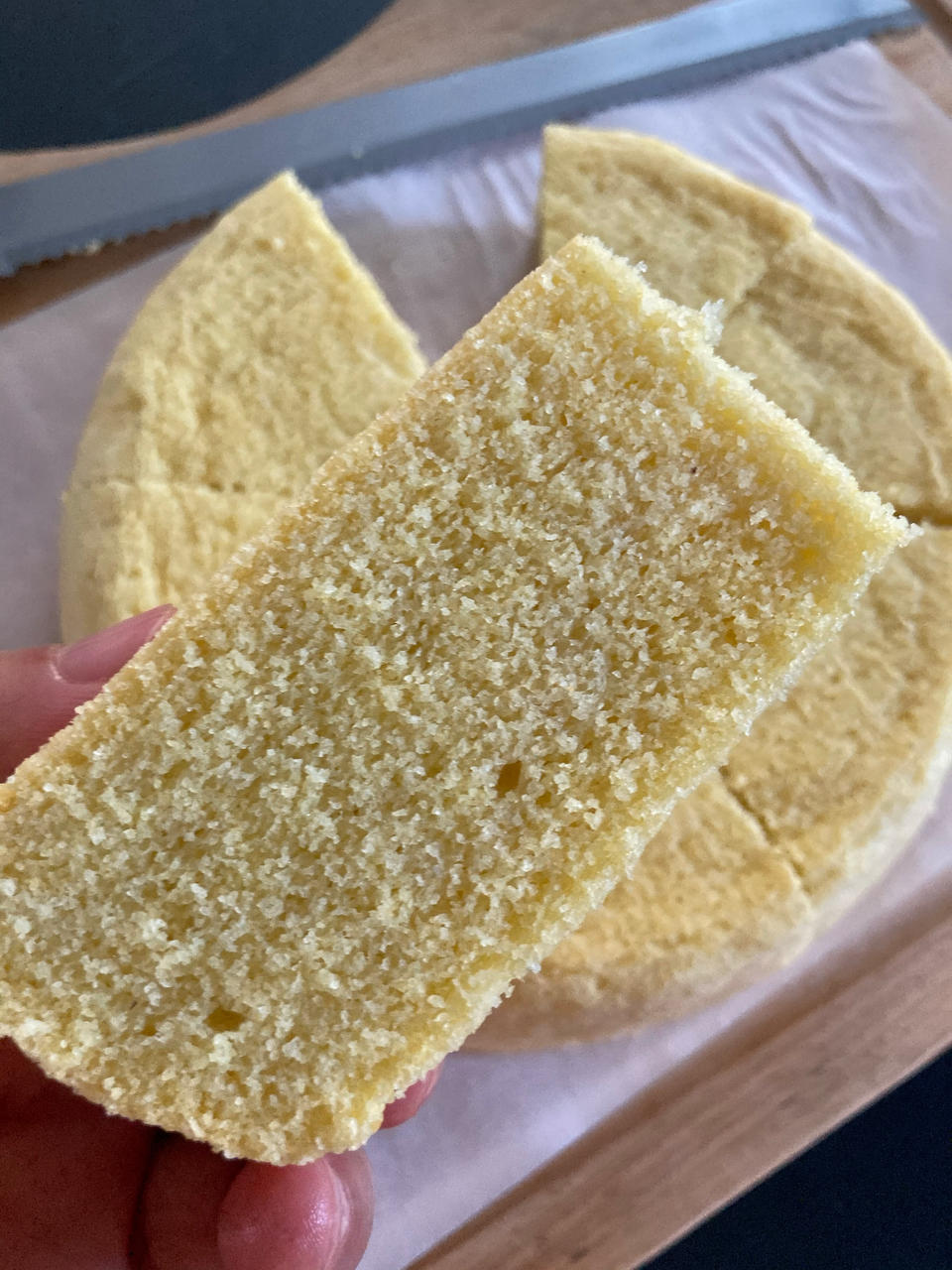 蒸玉米粉蛋糕