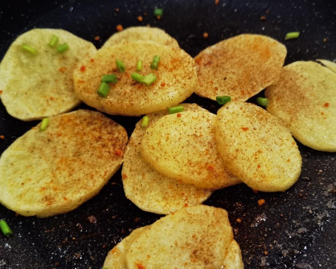 超好吃#孜然土豆片的做法