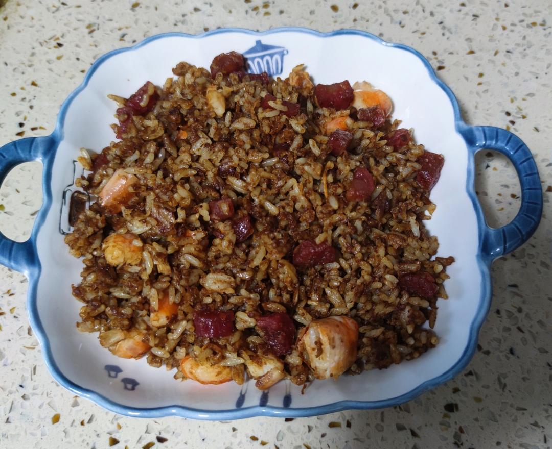 比王刚做的还好吃的黄金蛋炒饭粒粒分明颗颗饱满