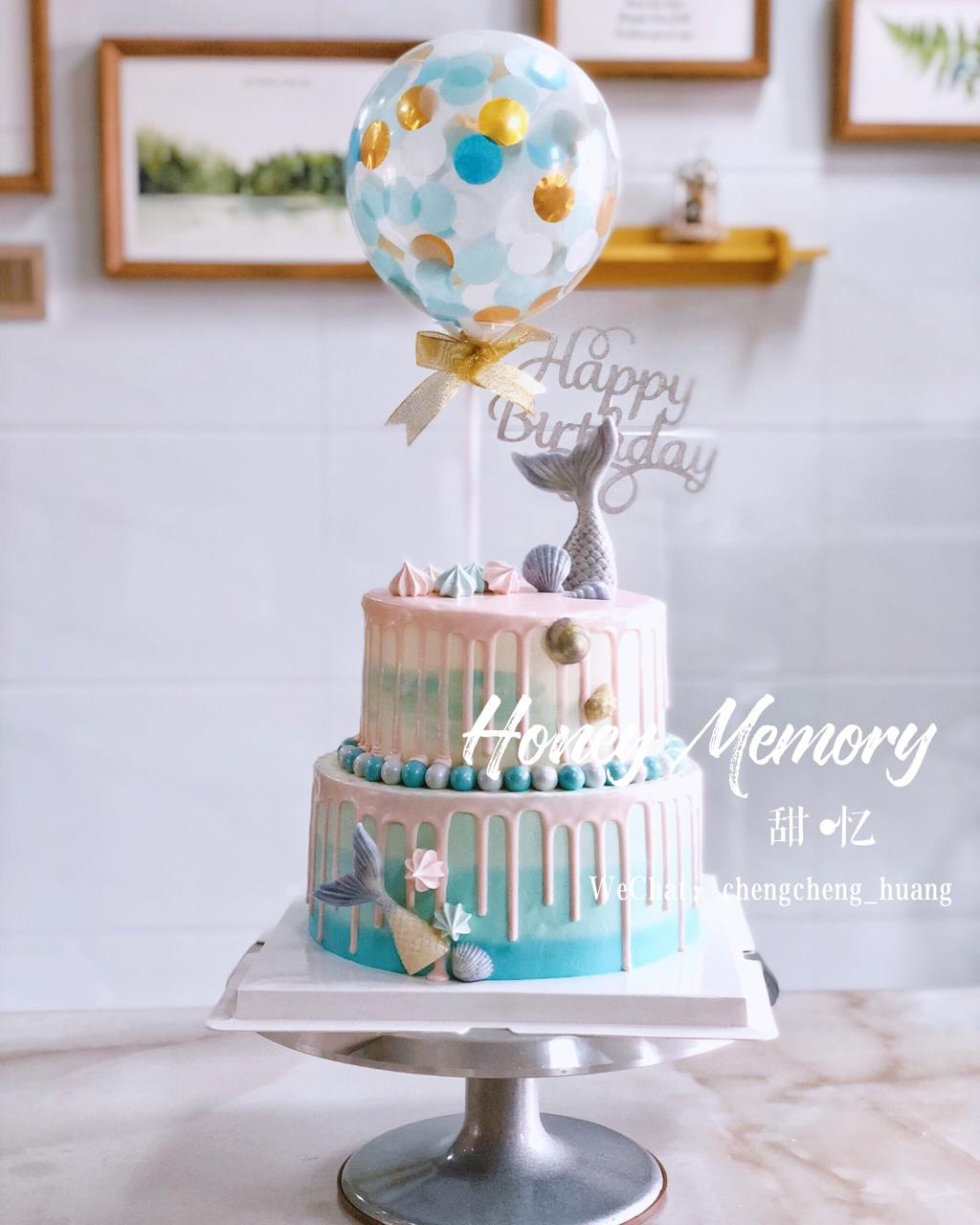 圣诞第三弹－红丝绒水晶球蛋糕