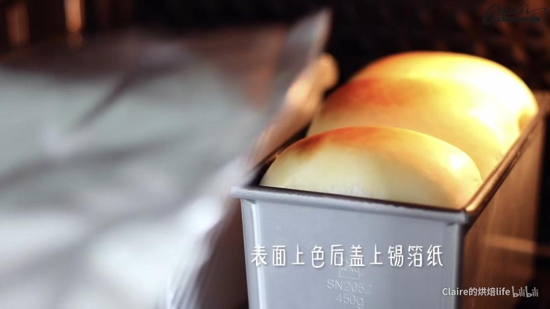 纯奶手撕吐司的做法 步骤1