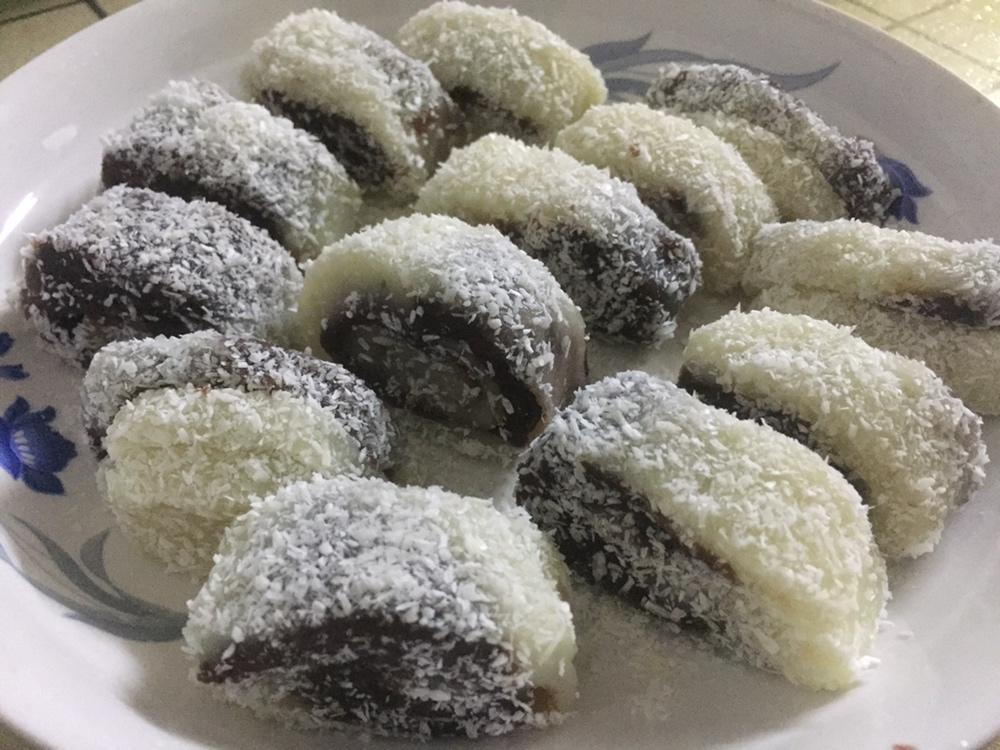 红豆沙糯米卷