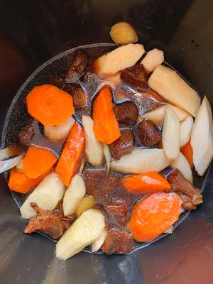 红烧牛肉加山药胡萝卜的做法 步骤9