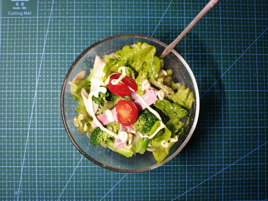 芝麻菜沙拉 | 低碳水减脂食谱