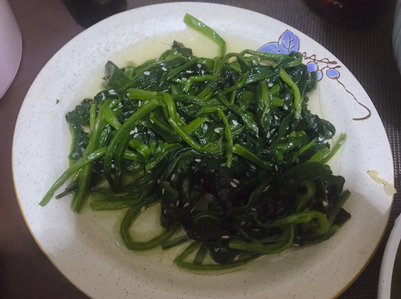 清炒菠菜