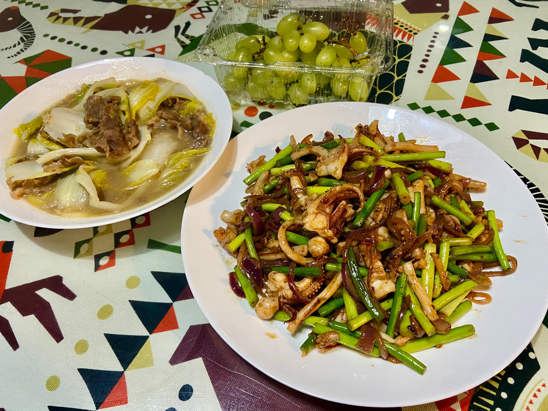 爆炒鱿鱼