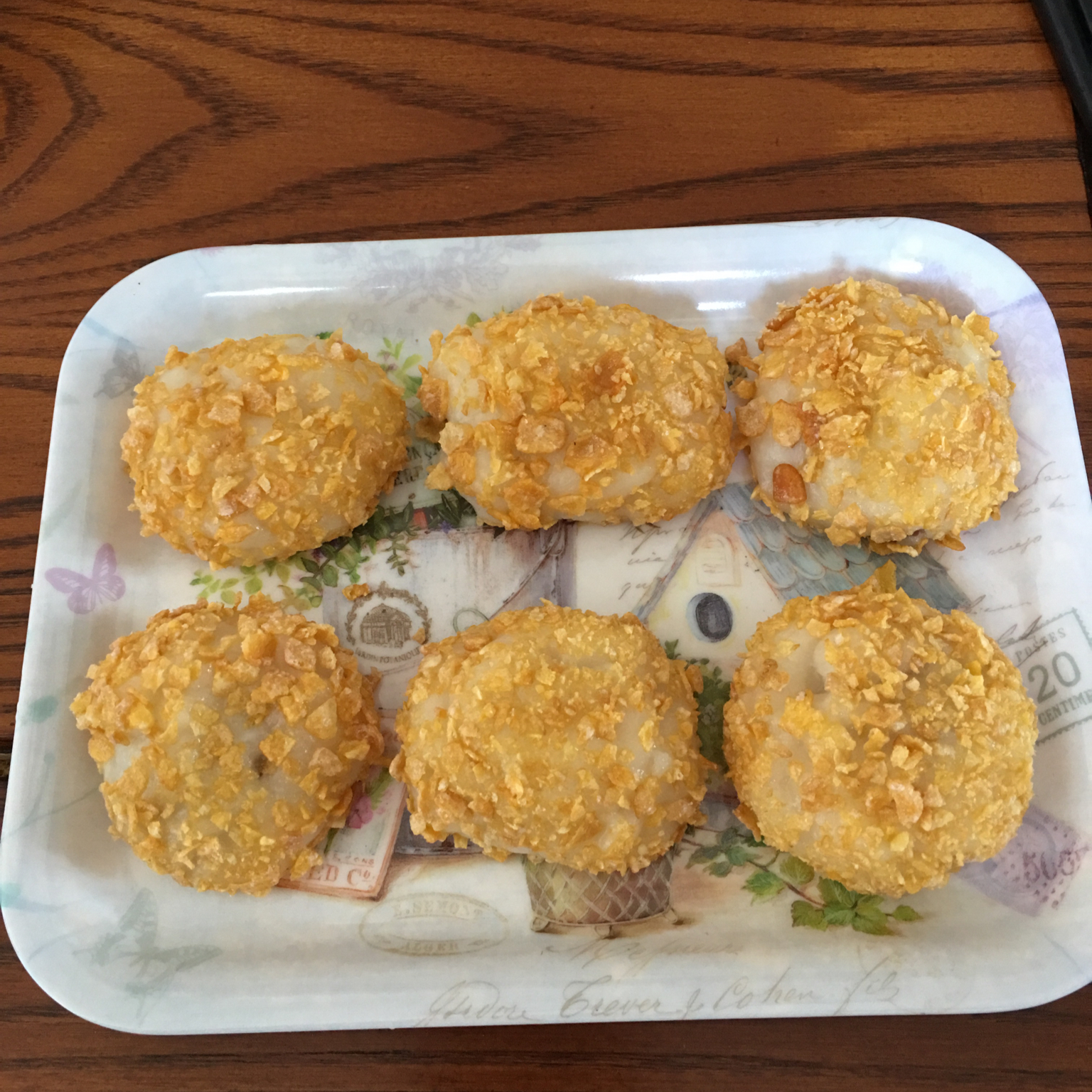 海霖家小顺童鞋做的干吃汤圆面包机版