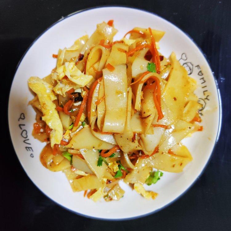 凉皮(不洗面的做法)