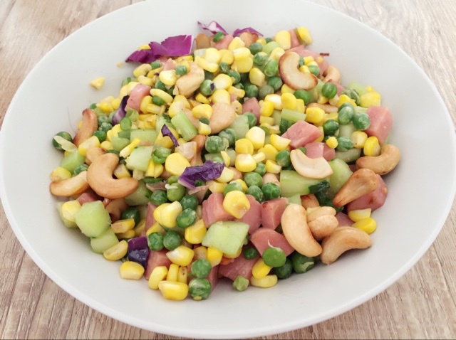 enya5200做的腰果玉米