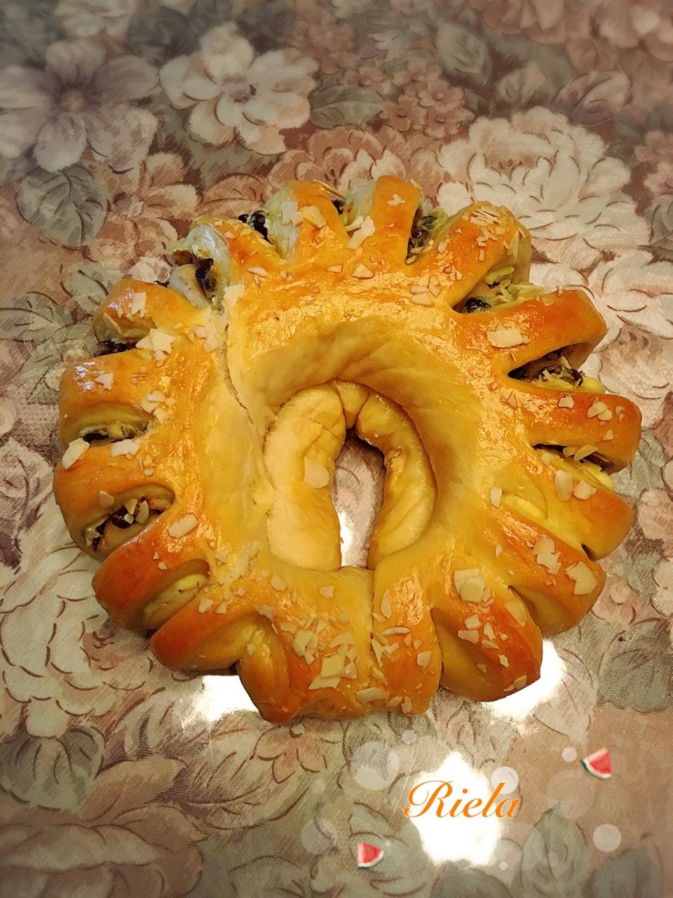 奶油乳酪核桃面包