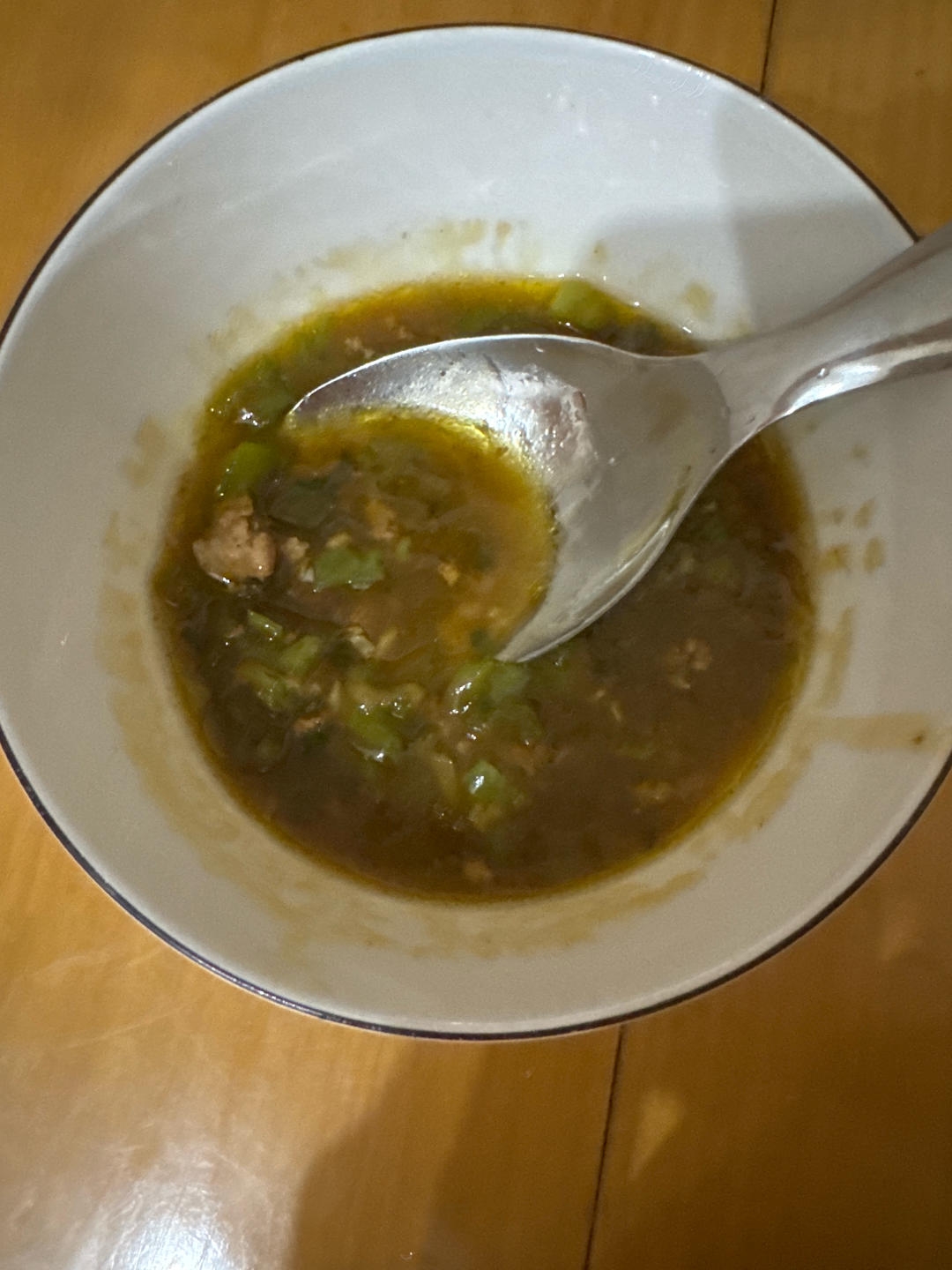 尖椒肉沫打卤面