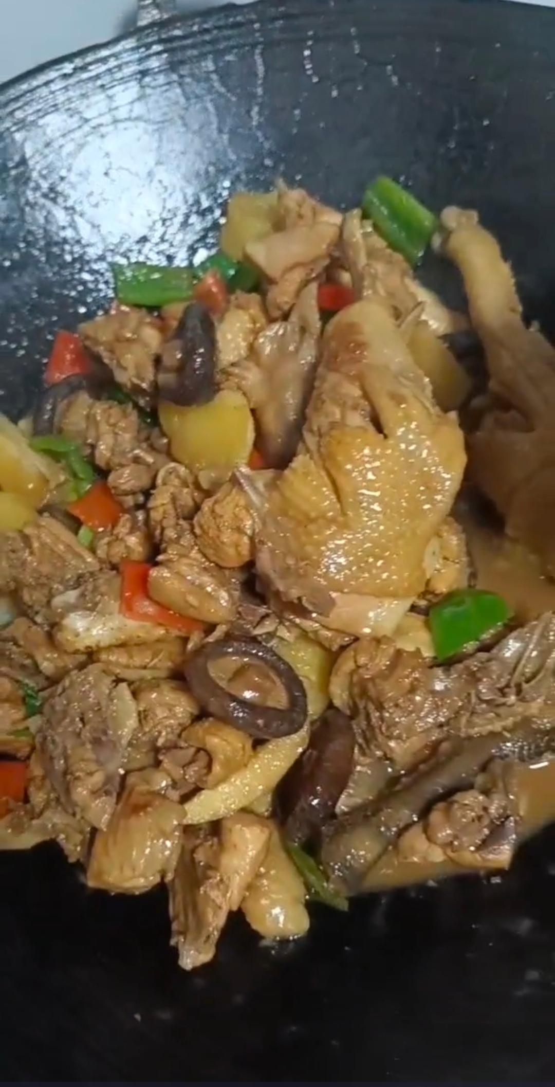 百事可乐1016做的黄焖鸡