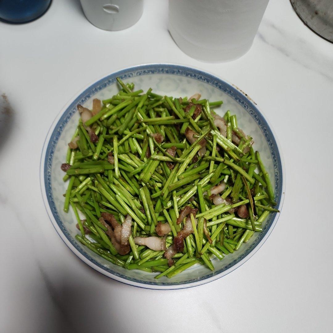芦蒿炒肉丝