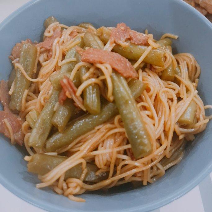 豆角焖面
