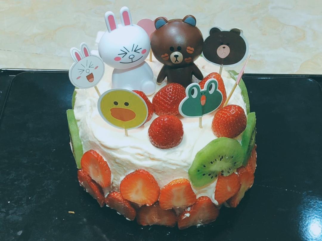 《Tinrry+》草莓奶油蛋糕（8寸配方）