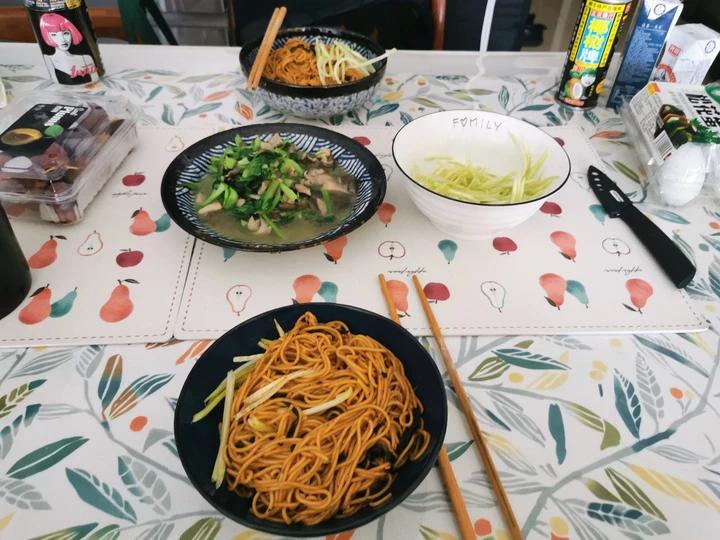 直击灵魂的葱油拌面