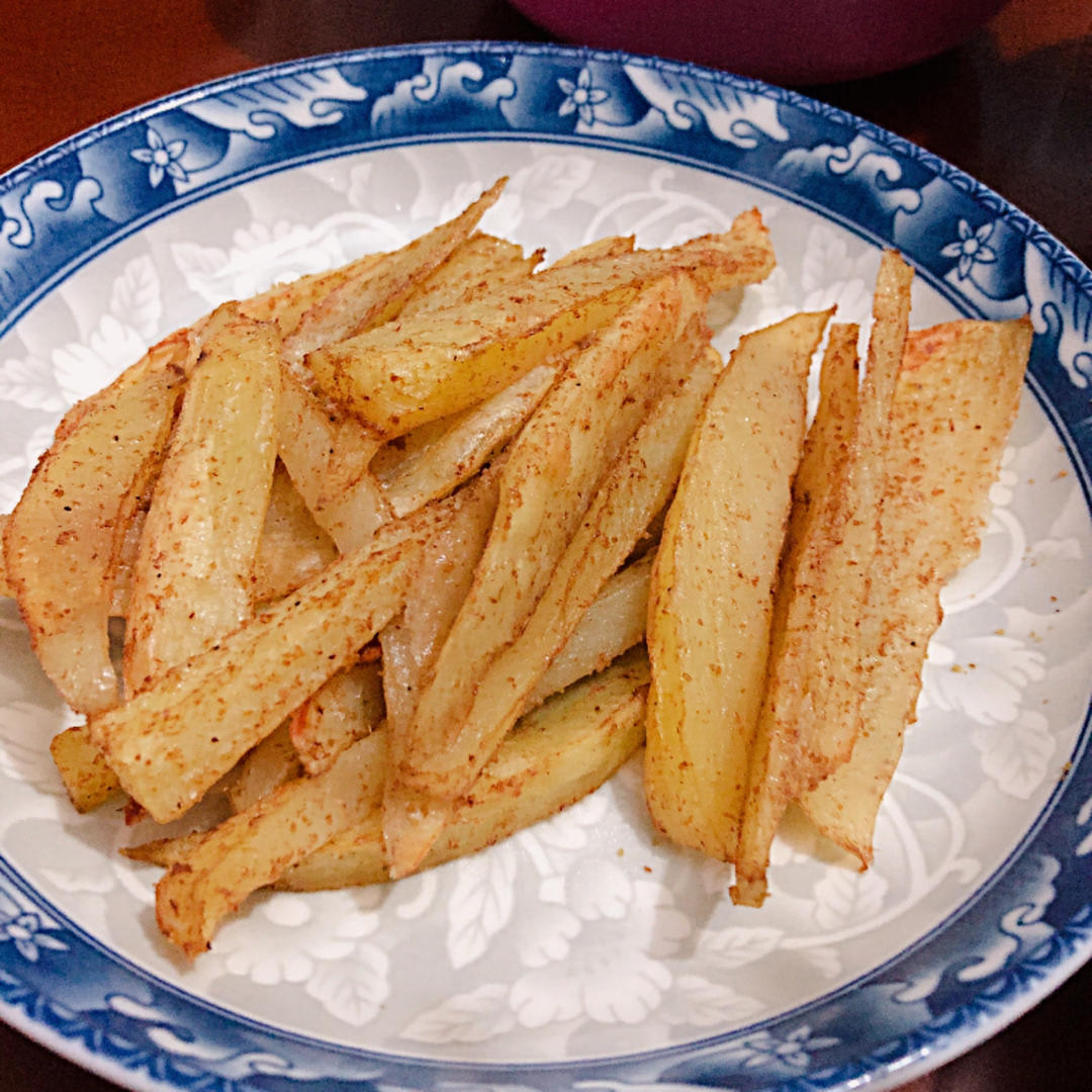 孜然烤薯角