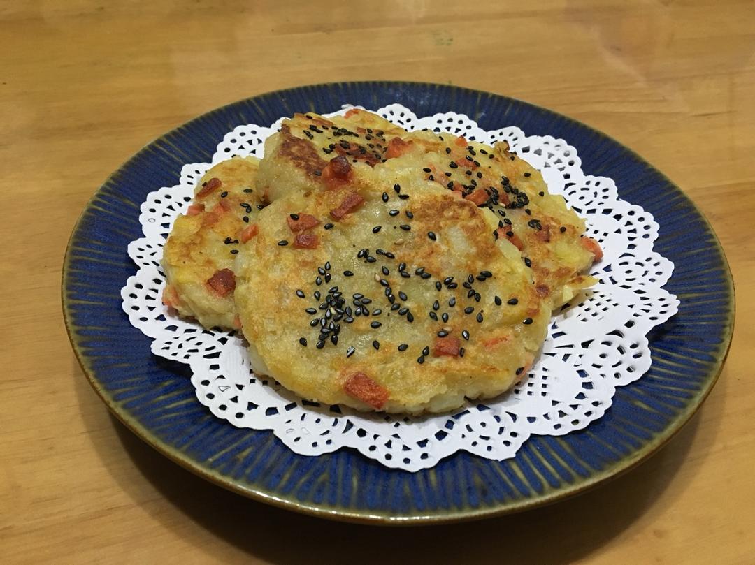 土豆火腿早餐饼
