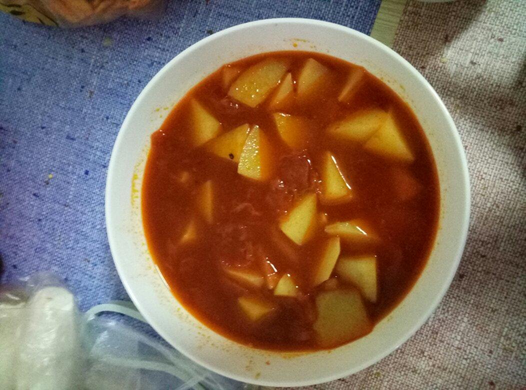 番茄土豆浓汤