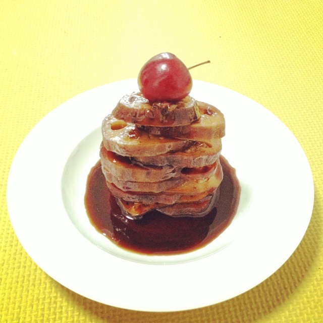 【曼食慢语】桂花红糖糯米藕