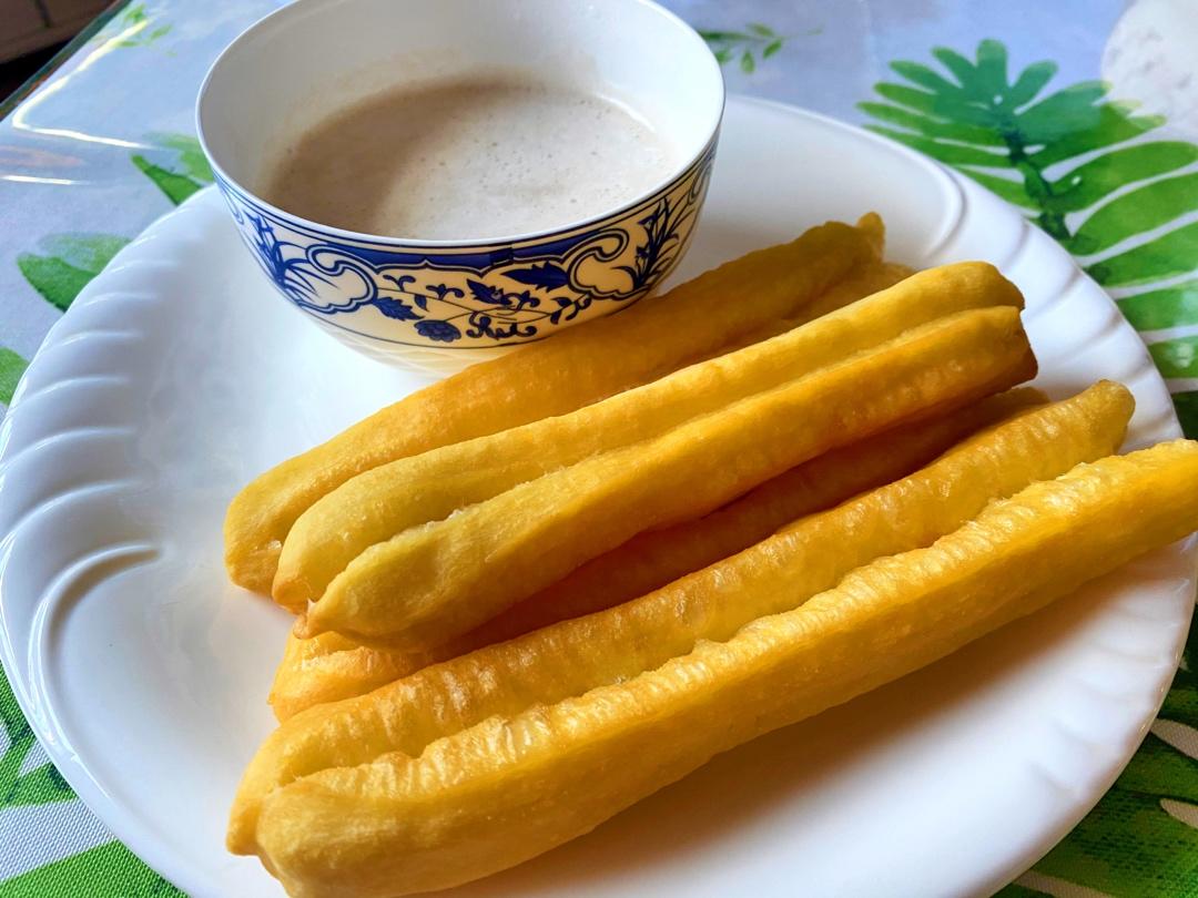 健康自制油条
