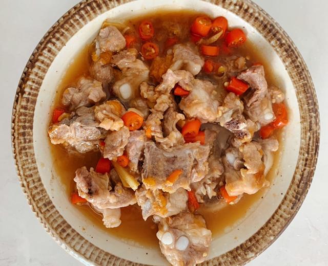 【咸梅蒸排骨】酸辣开胃,无油不长胖的做法