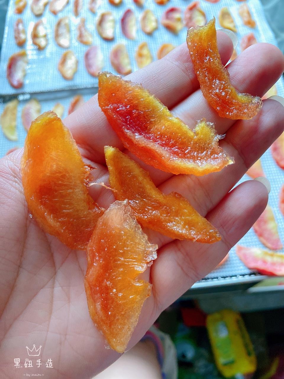 自制健康零食～自制蜜桃干
