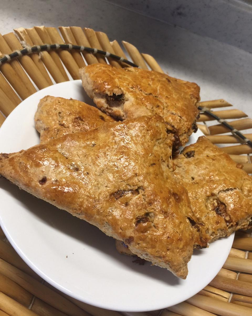 【北鼎食谱】核桃燕麦司康