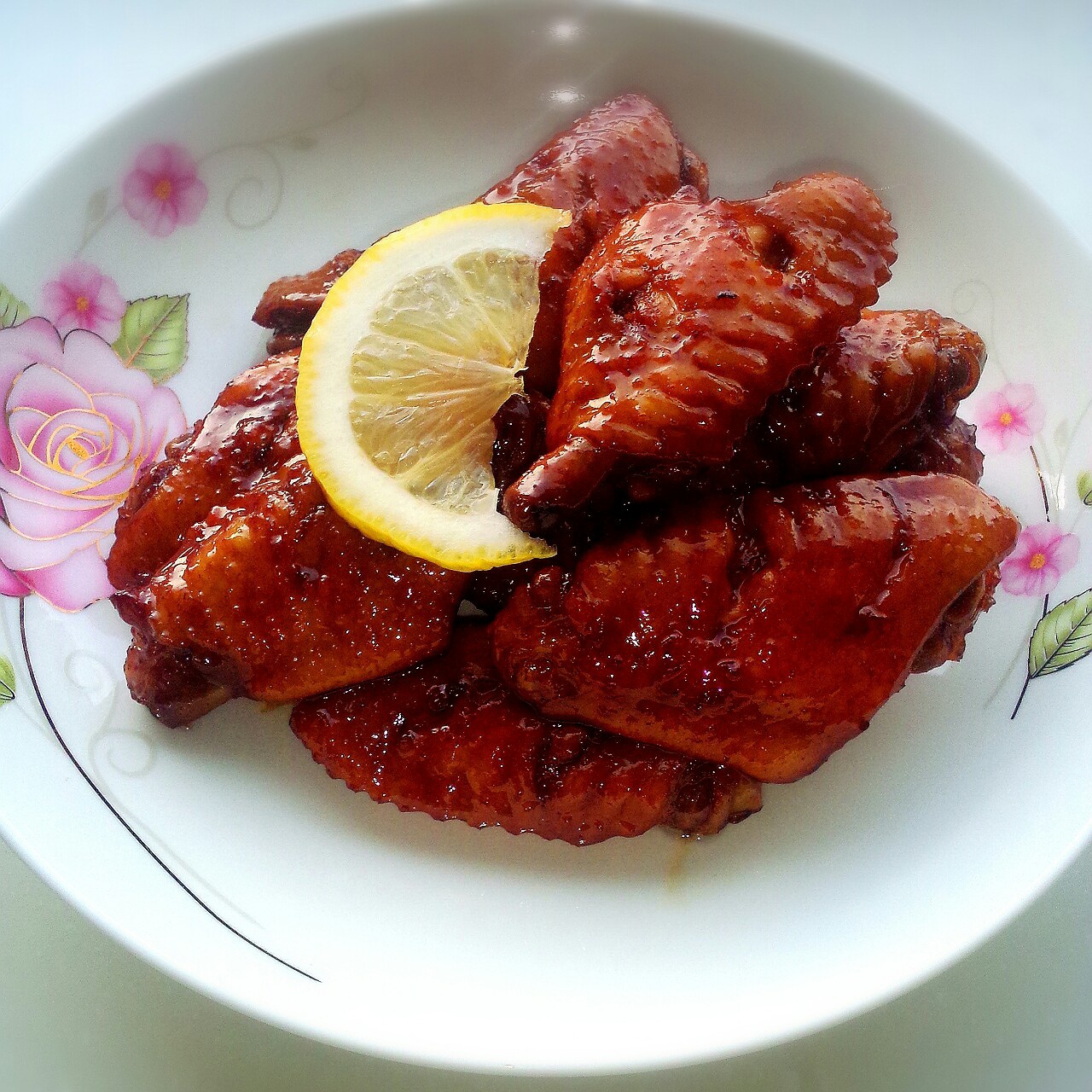 lubae做的柠檬可乐鸡翅