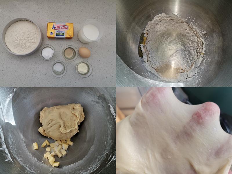 纯奶手撕吐司的做法 步骤1