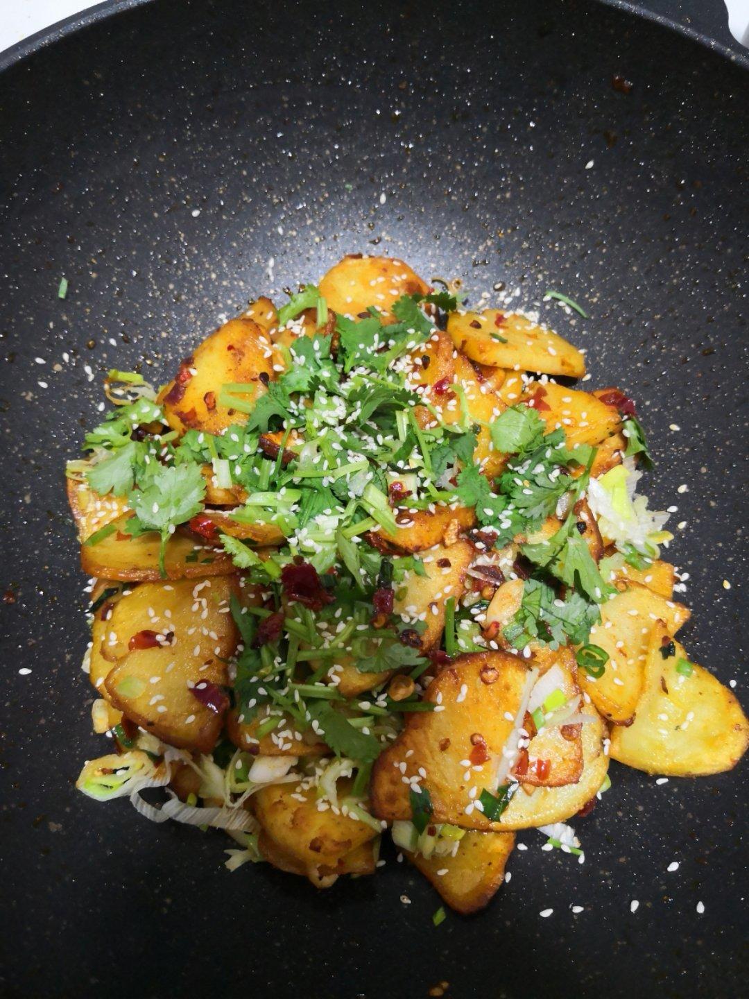 干锅土豆片