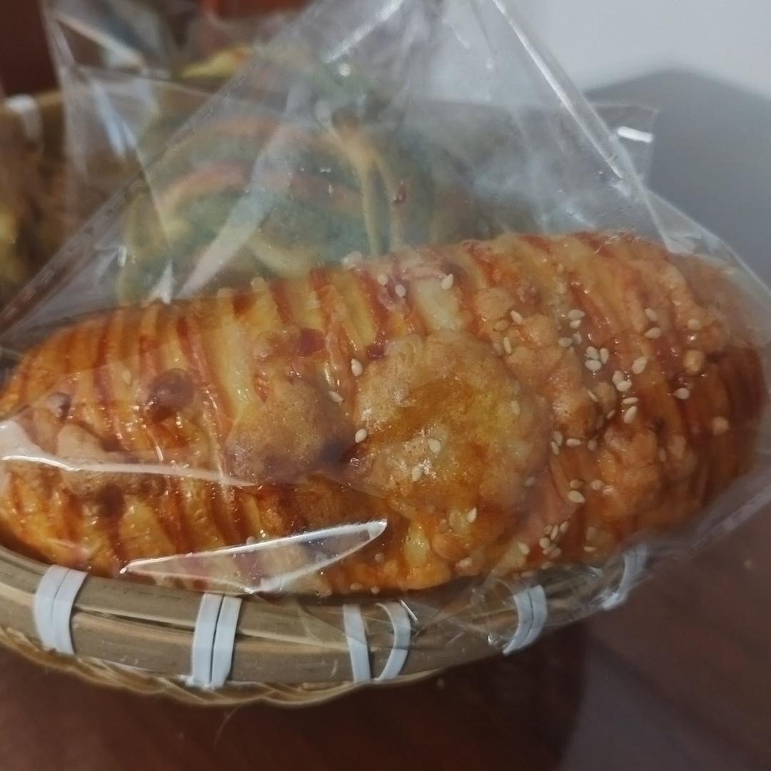 简单又好吃的肉松面包