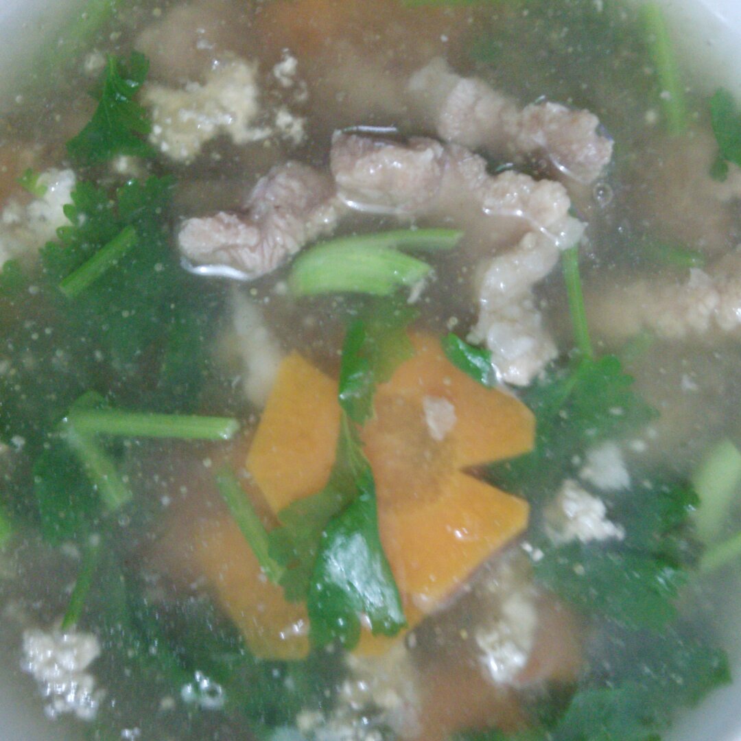 白菜瘦肉汤