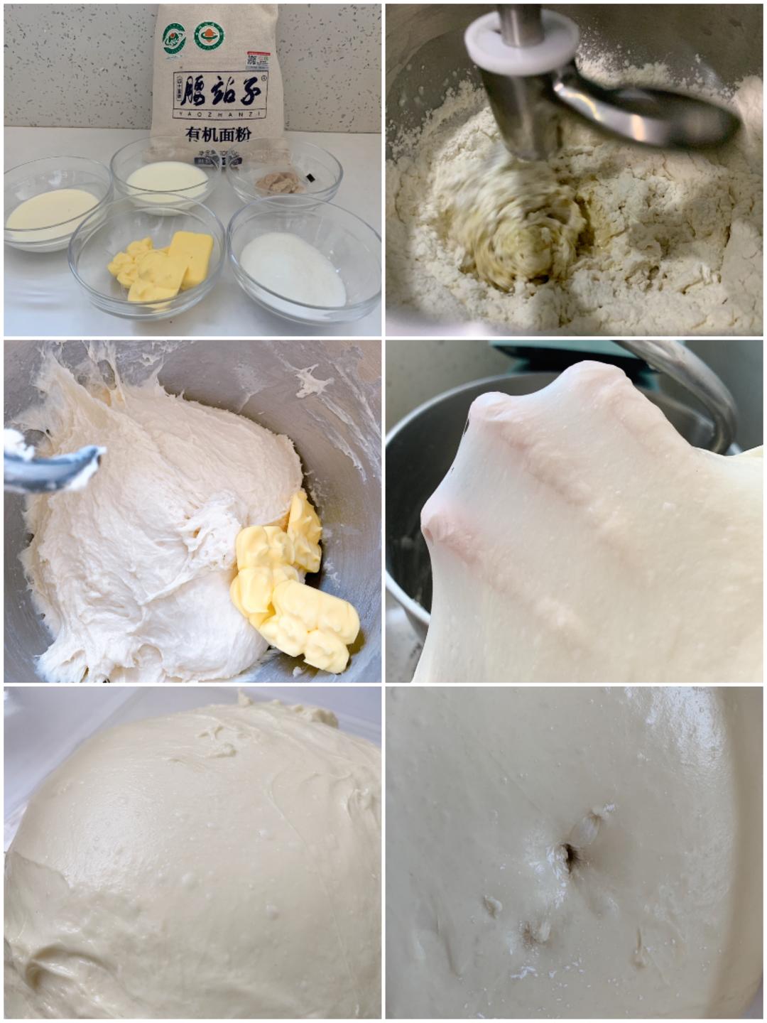 纯奶手撕吐司的做法 步骤1