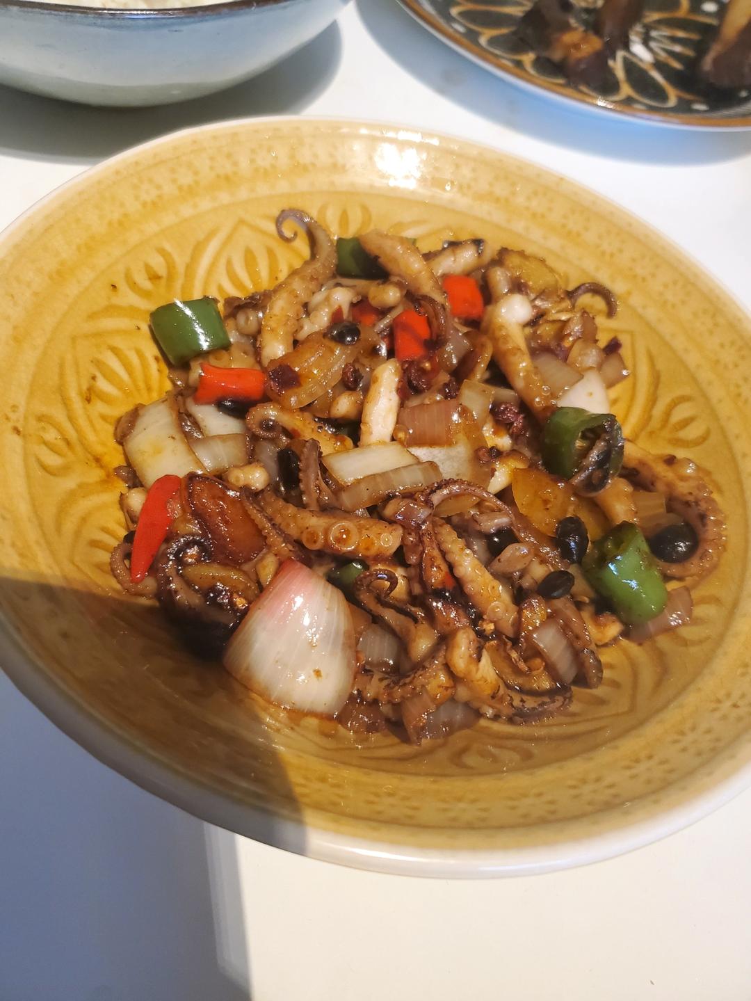 爆炒香辣鱿鱼