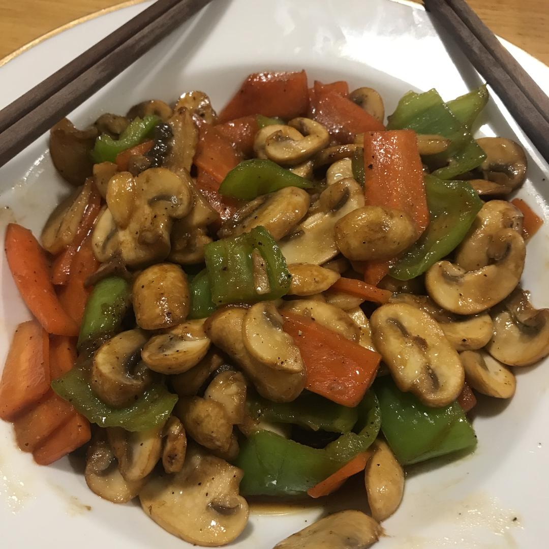 极好吃滴小炒口蘑
