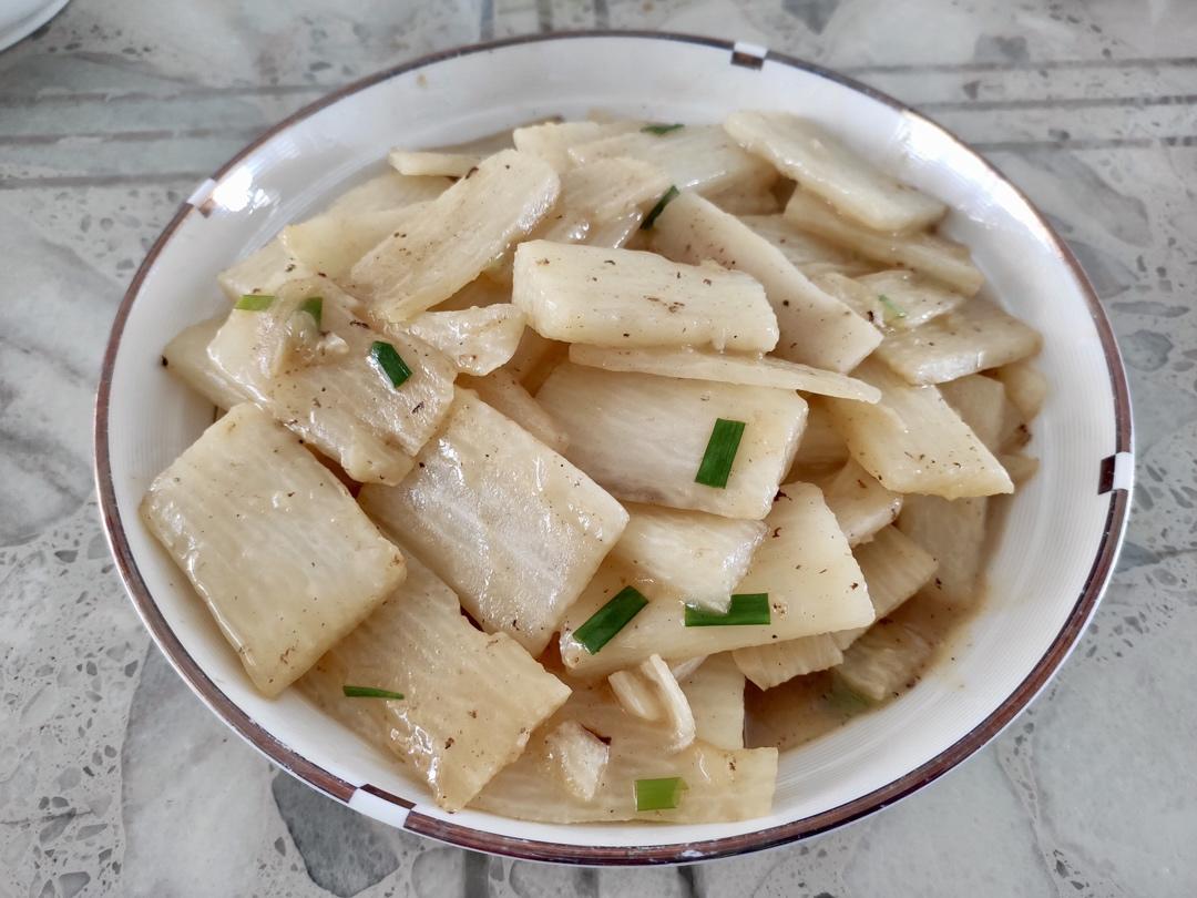 素炒淮山