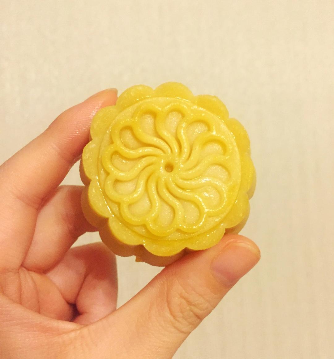 流心奶黄月饼（无吉士粉/转化糖浆版本）【曼食慢语】