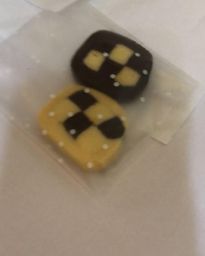 双色小棋格饼干