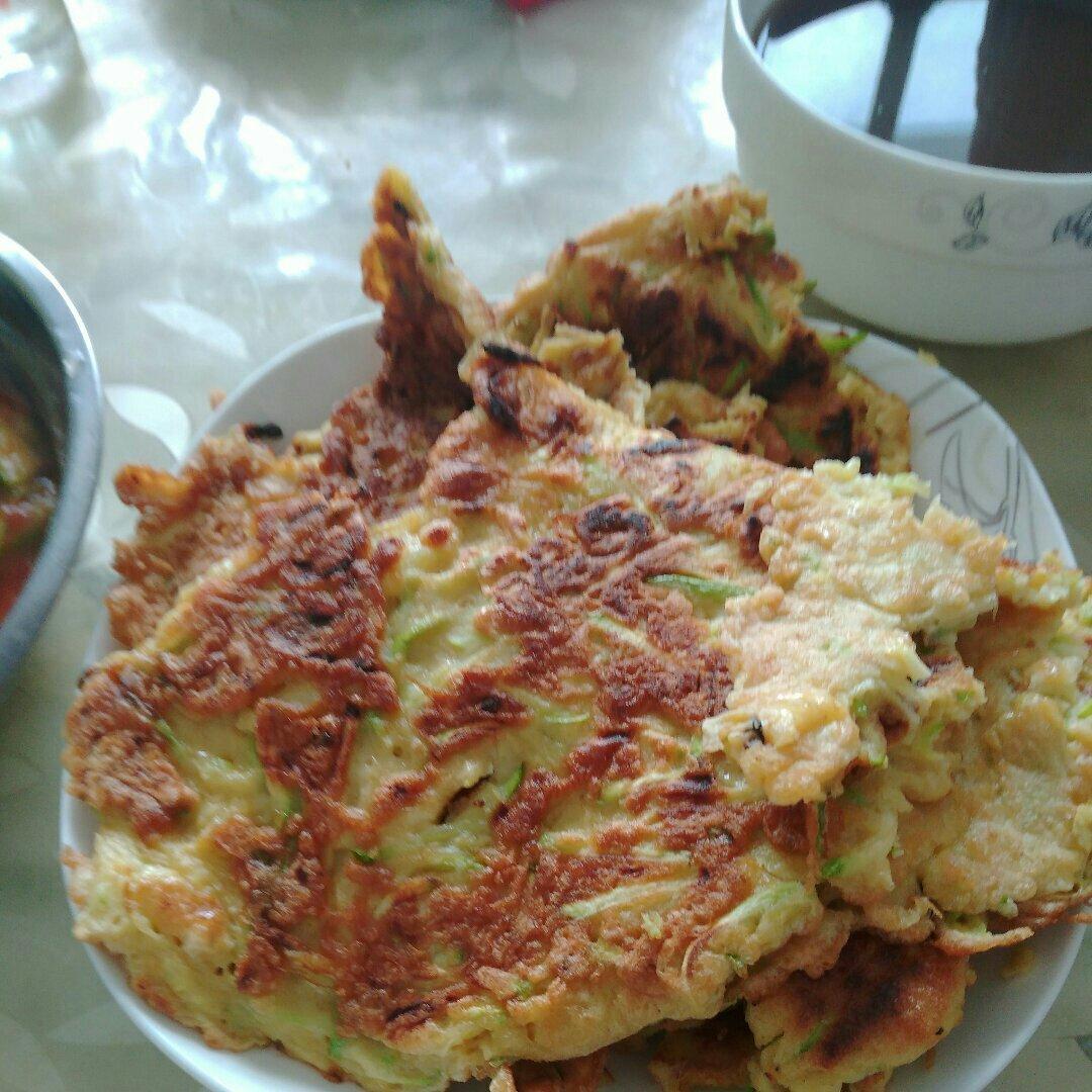 西葫芦鸡蛋饼