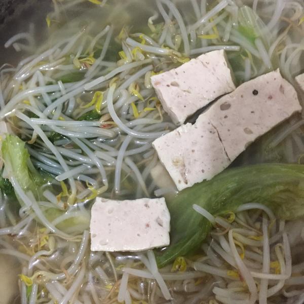 中式豆芽汤