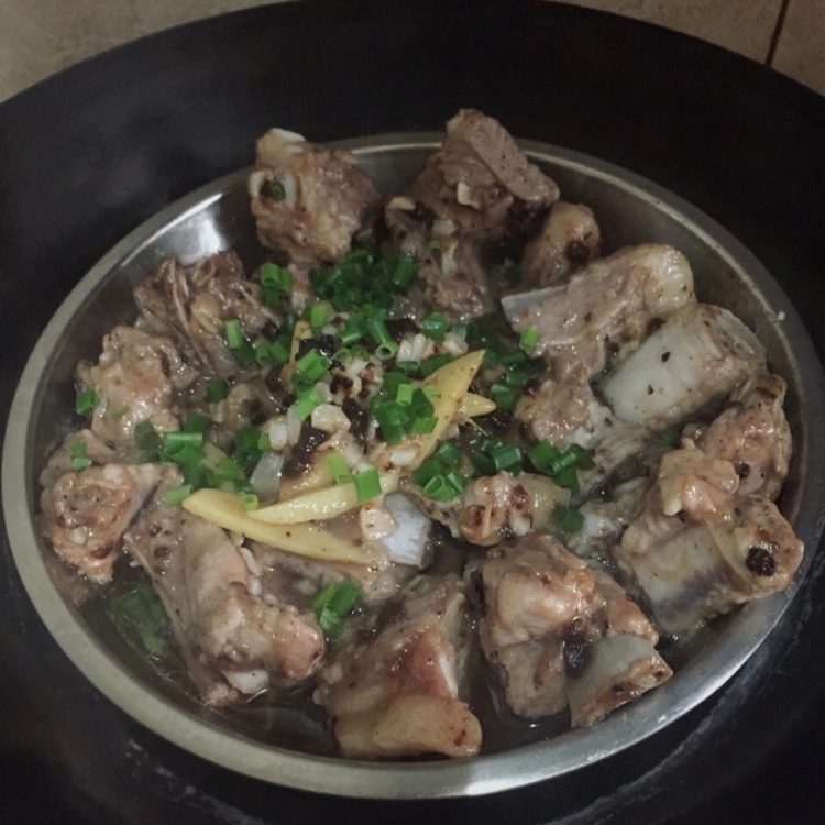 豆豉蒸排骨