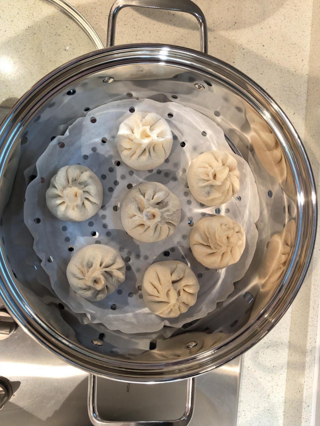 超简单自发粉包子