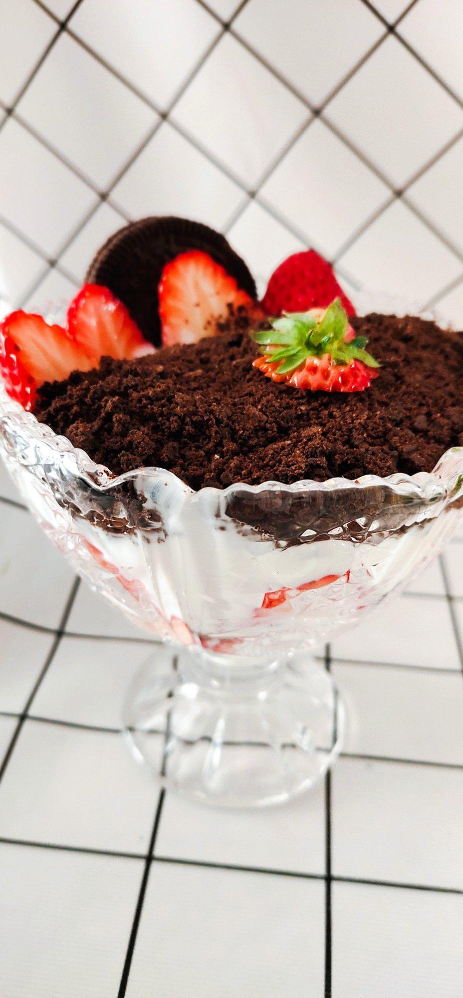 奥利奥酸奶盆栽