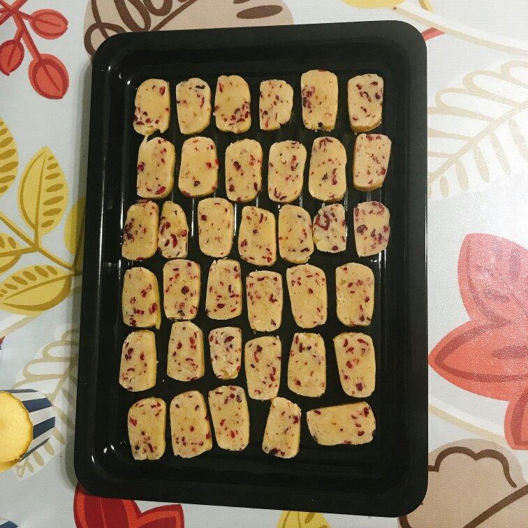 低糖少油版蔓越莓饼干