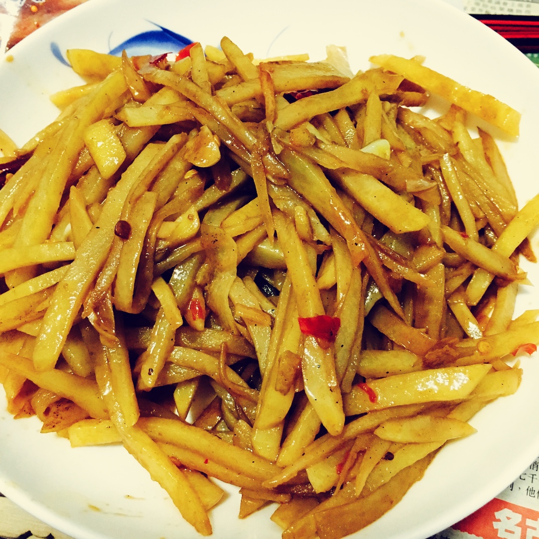 醋溜土豆丝