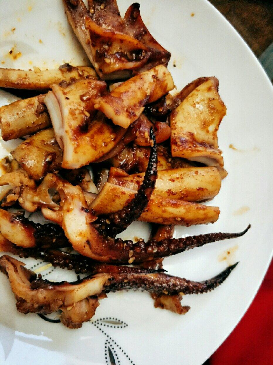 烤鱿鱼（烤箱版）秒杀铁板烧